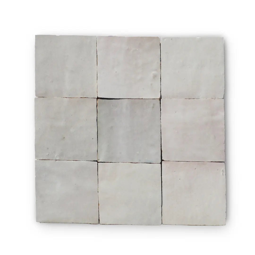 Ecru Zellige Tiles Morocco Zellige Samples