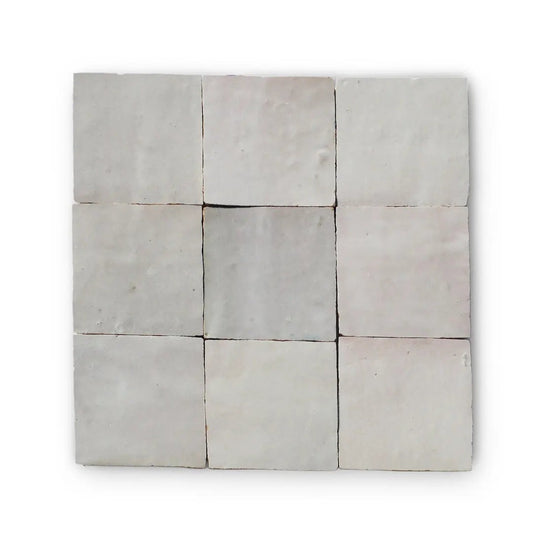 Ecru Zellige Tiles Morocco Zellige Samples