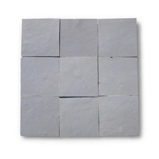 White Classic Zellige Tile Morocco Zellige Samples