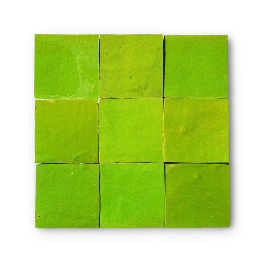 Olive Green Zellige Tiles